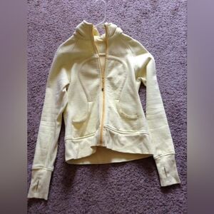 Lululemin Ruber Ducky Yellow Scuba Hoodie